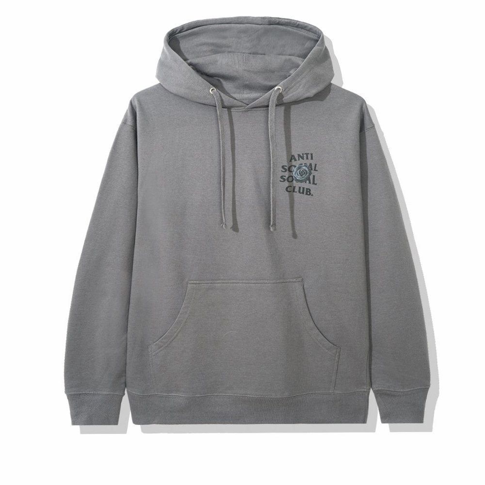 Anti Social Social Club Bat Emoji Black Hoodie DS - Picture 2 of 4